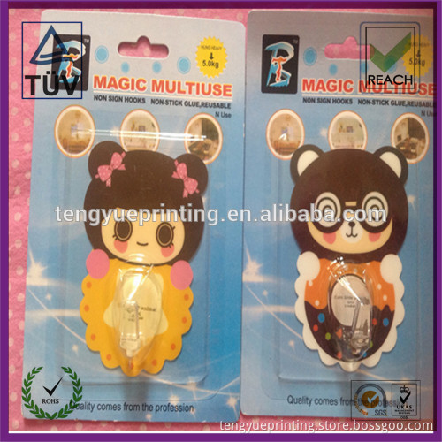 Top quality competitive price made in china ISO9001 packaging plastic hook